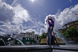 An alternative model in Trafalgar Square