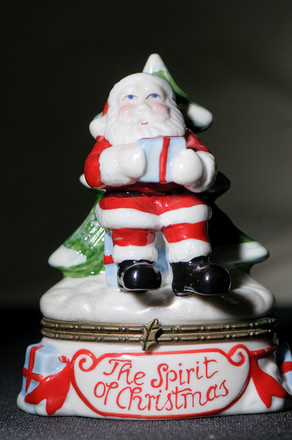 Test shot of Santa with a flashgun